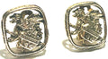 Vintage Gold Tone Heraldic Lion Crest Clip-On Earrings – Coat of Arms Medieval Style